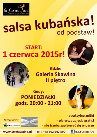 Nowy kurs salsy kubaskiej - maj 2015